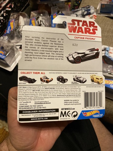 Hot Wheels Star Wars Captain Phasma Vehicle - Picture 2 of 2
