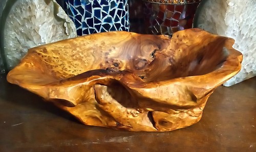 12x10x4 Zoll handgedrehte Holz Grat Schüssel Knoten Eukalyptus? Schön!!! - Bild 16 von 24