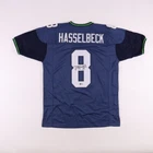 Matt Hasselbeck Signed Seattle Seahawks Custom NFL Football Jersey w/ COA