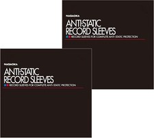 NAGAOKA Record Antistatic Protective Bag Inner Bag RS-LP2  50 sheets x 2 set