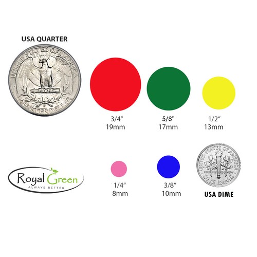 Self Adhesive labels 10mm Small Round Inventory Code Stickers 3/8 Inch Circle - Picture 197 of 197