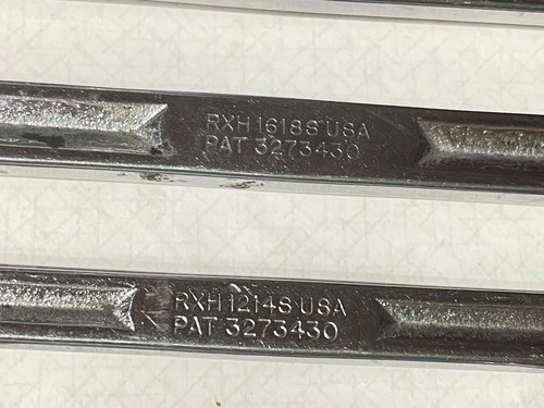 Snap On Dbl End Flare Nut Chrome Wrench 5 Piece Lot 6P - Foto 5 di 21