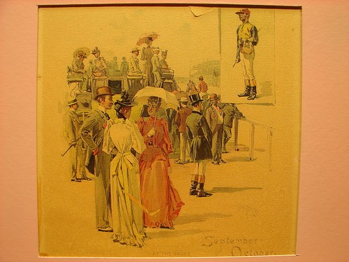 Vtg Chromolithograph Werner Print 1800's Antique Equestrian Art Pony Horse Race - Picture 3 of 10