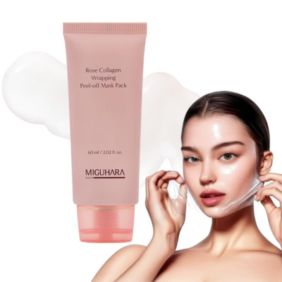 Rose Collagen Wrapping Peel-Off Mask Pack | Korean Skincare Mask Pack (60Ml/2.02