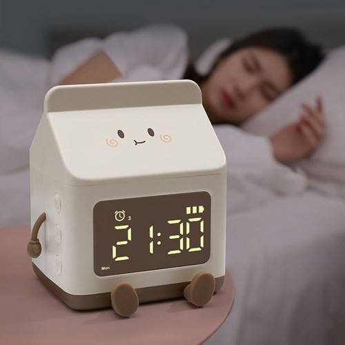 Date Display Alarm Clock Creative Table Clock Portable Countdown Bedroom - Picture 9 of 14