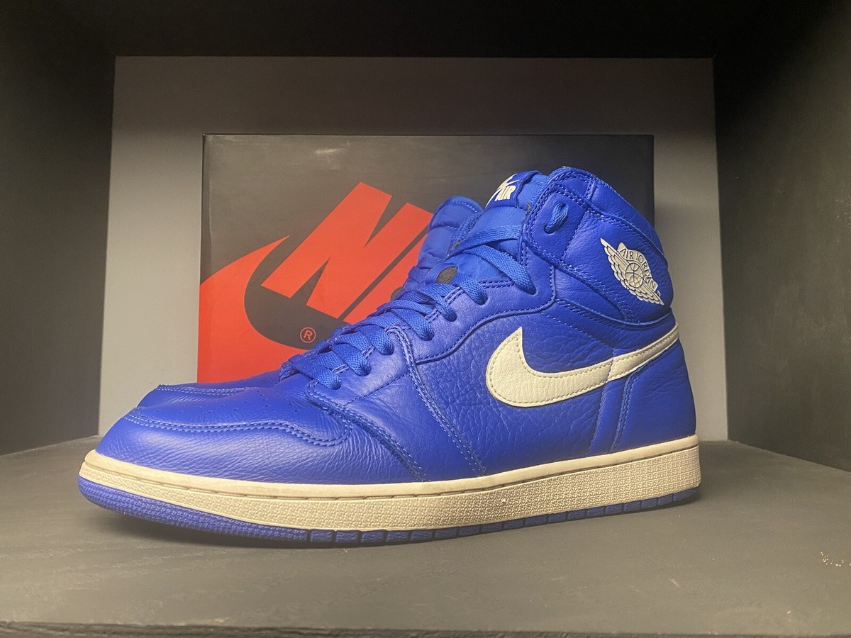 USED Jordan 1 Retro High OG Hyper Royal 2018 Size 13 Men's USED Jordan 1 Retro High OG Hyper Royal 2018 Size 13 Men's