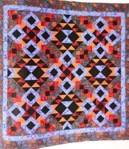 Quilt-Pattern-034-Maze-034-48-x-48-from-Quilter-039-s-Newsletter-Magazine-Ships-Free