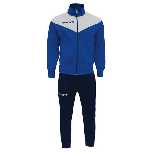 TUTA SPORTIVA GIVOVA VISA ALLENAMENTO RUNNING ZIP UOMO DONNA UNISEX PALESTRA - Imagen 13 de 37