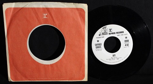 Savage Grace-Ivy-Save It For Me-Reprise 0988-Vintage 1970 White Label DJ-Co SLV!