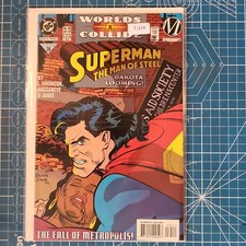 SUPERMAN: THE MAN OF STEEL #35 8.0+ 1ST APP DC COMIC BOOK T-134