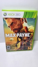 Max Payne 3 (Microsoft Xbox 360, 2012) W/Manual -TESTED