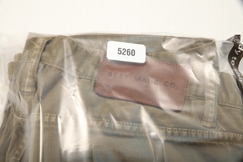 Best Made Hose Herren 38x34 Actual 36x32 Grün Chinohose Flatfront - Bild 15 von 15