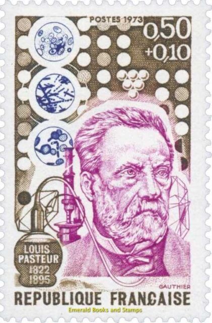 EBS France 1973 - Louis Pasteur - Scientist - Bacteriologist - YT 1768 - MNH** EBS France 1973 - Louis Pasteur - Scientist - Bacteriologist - YT 1768 - MNH**