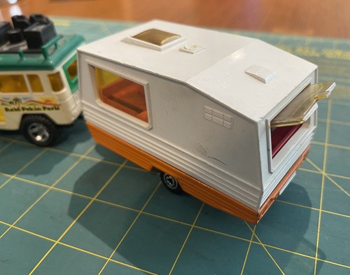 Majorette 1:36 Toyota Rally Raid Pekin Paris #8568 Roof Rack w/Trailer - Picture 14 of 19