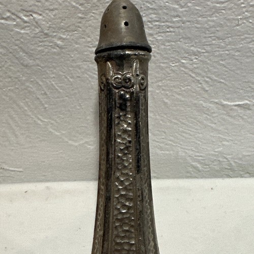 CS Co. Eiffel Tower Sliver-Plate Salt Pepper Shaker #175 Kitchen Deco Vintage - Picture 5 of 10
