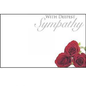 ShredAstic®️FUNERAL MEMORIAL Florist Flower Message Cards small 6x9cm