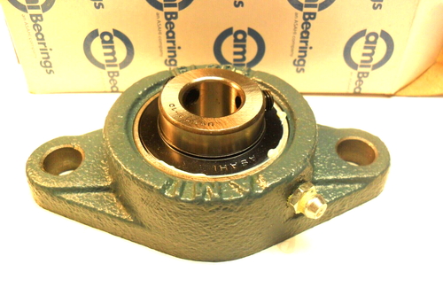 ami Bearings UCFL202-10 - 2  Bolt Flange - 5/8" Bore NIB - Picture 2 of 4