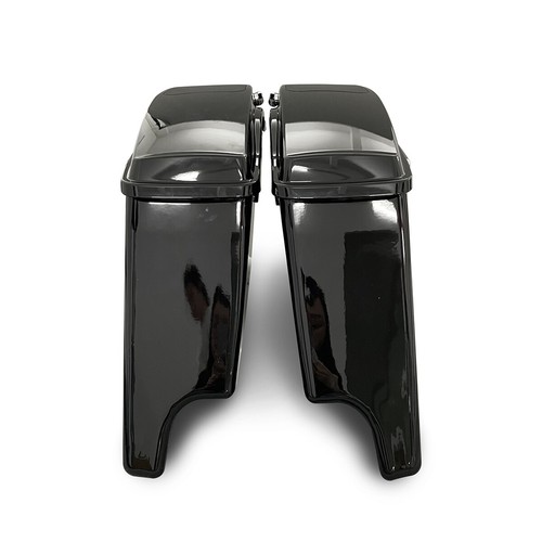 5" Stretched Extended Hard Saddlebags w/ 6x9" Speaker Lid For Harley Touring 14+ - Picture 9 of 12