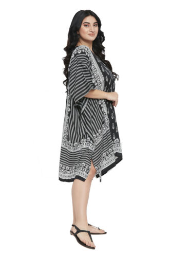 Mujeres Informal Kimono Manga Túnicas Camiseta Blusa Suelta Pullover Túnica Prendas para el torso Vestido - Imagen 299 de 337