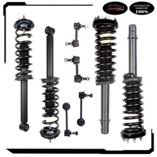 For 2003-2007 Honda Accord Front & Rear Struts w/ Coil Spring & Sway Bars Links