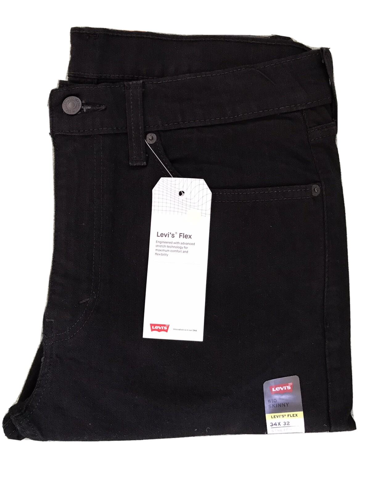 levis carbon black jeans