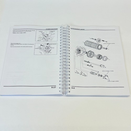 Honda CBR900RR SC33 Fireblade Fabbrica Officina Manuale. Riproduzione HWM077 - Foto 6 di 10