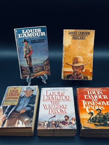 Lot of 75 Louis L'Amour Vintage Western Paperback Books *NO DUPLICATES* - Foto 5 di 16