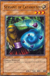 Servant of Catabolism - PGD-012 - Common - 1st Edition x3 - Lightly Played