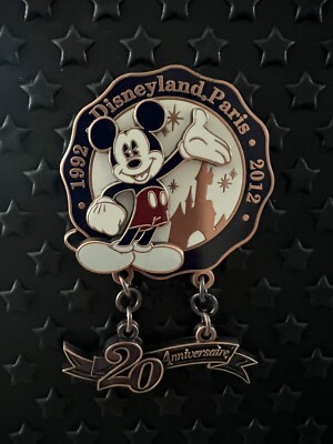 1992-2012 Disneyland Paris 20th Anniversary Mickey Mouse