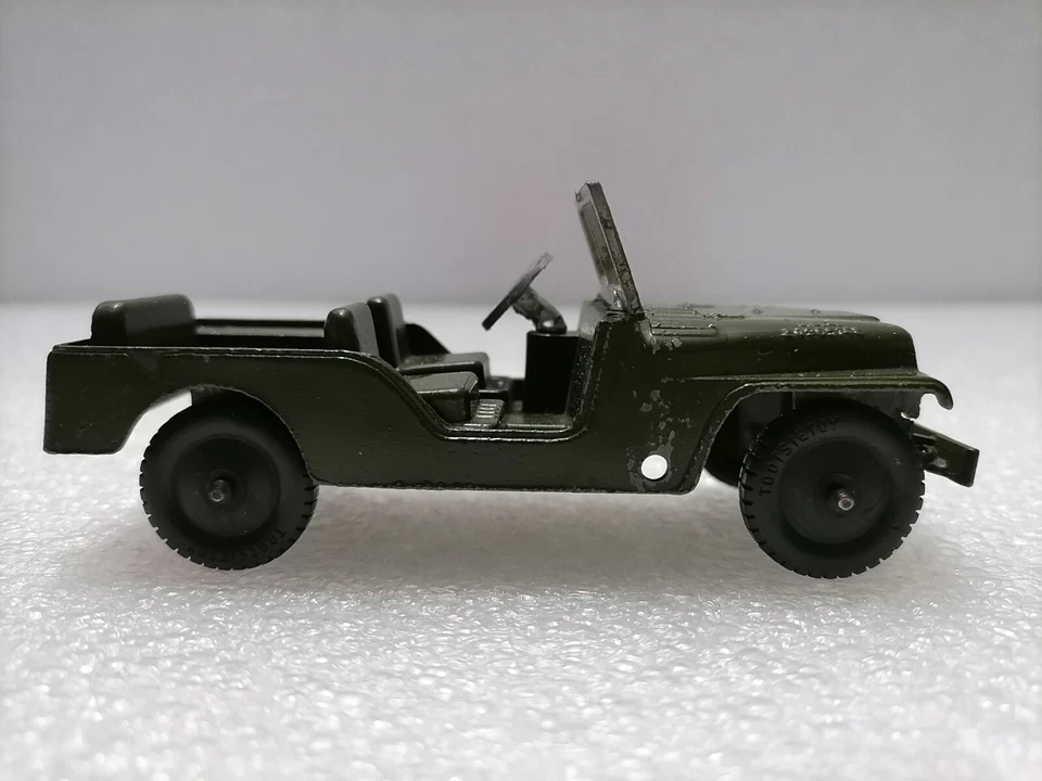 Jeep Willys Army 3/4 toneladas M-38 - Tootsietoy de colección, Chicago hecho en EE. UU. 1956 Foto 4 de 4
