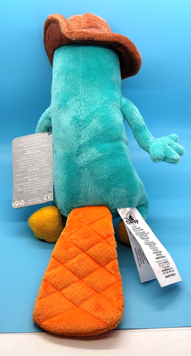Peluche Disney Phineas y Ferb Perry El Agente Ornitorrinco 10" Usado - Imagen 3 de 5