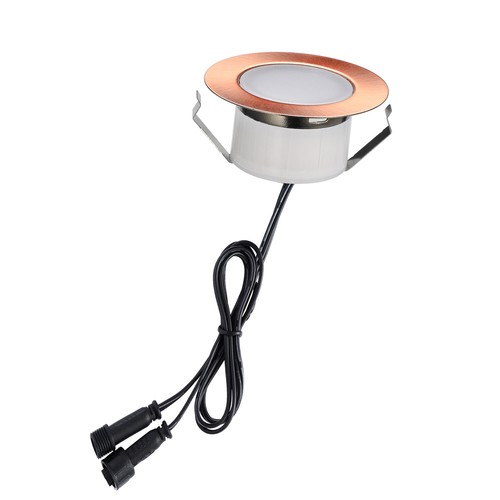 10 faretti da incasso WIFI RGB luce LED RGB lampada da esterno mini spot luci da incasso a pavimento - Foto 11 di 13