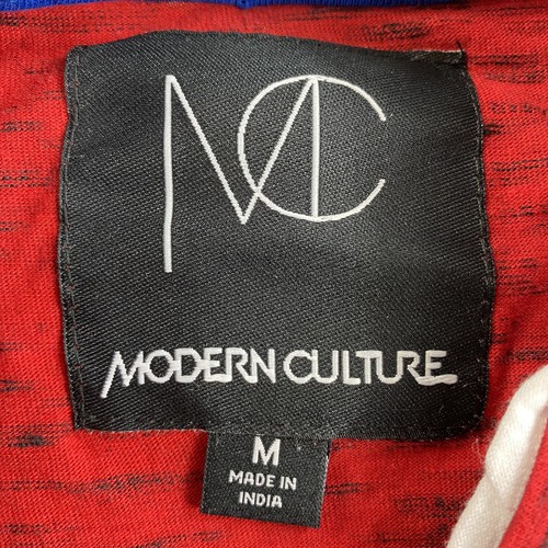 Modern Culture T-Shirt Men Size M Crewneck Color Block Short Sleeve Shirt - NEW - Picture 3 of 6