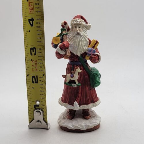 Russ Berrie And Co Handpainted Santa Claus Figurine 4” Ceramic - Picture 6 of 6