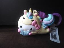 Hello Kitty and Friends Series 4 Figural Bag Clip 3 Inch Hello Kitty Read Book