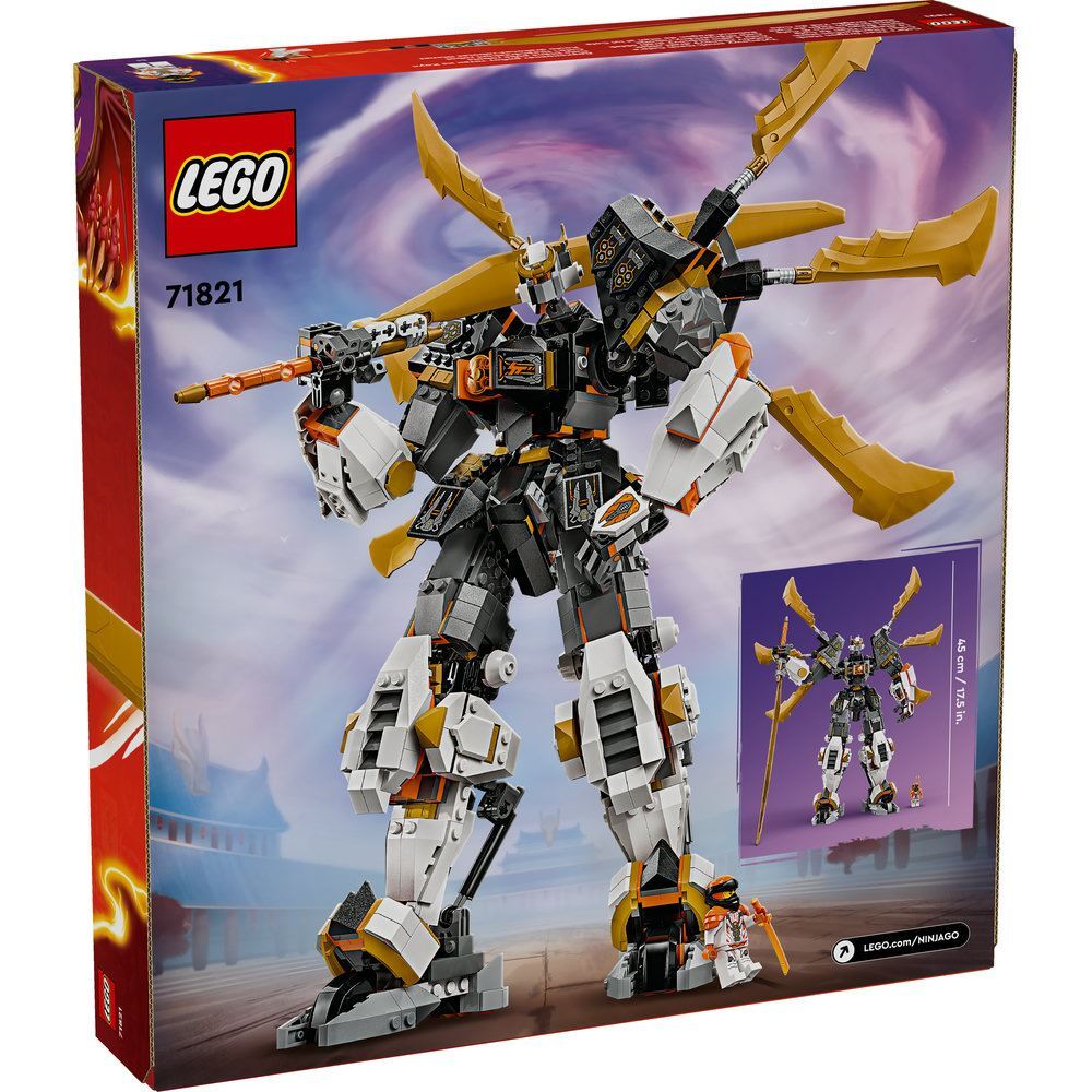 LEGO NINJAGO Cole’s Titan Dragon Mech Adventure Toy 71821 8