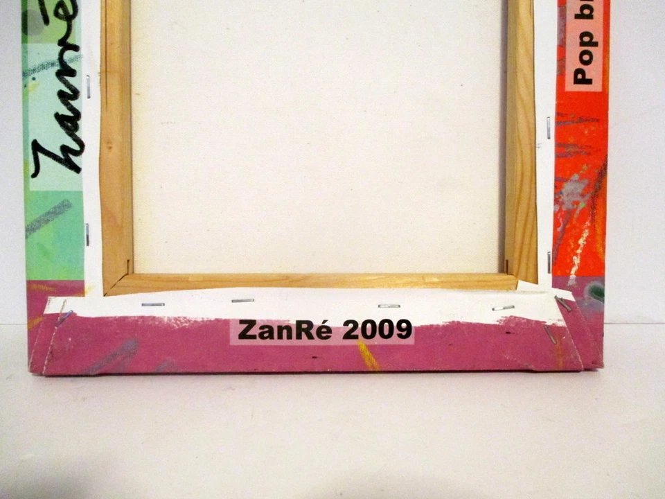 ARTIST ZANRE MUSIC WEEKEND GNOME ELECTRIC GUITAR LTD ED 1/10 SIGNED MIXED MEDIA - Image 4 of 4