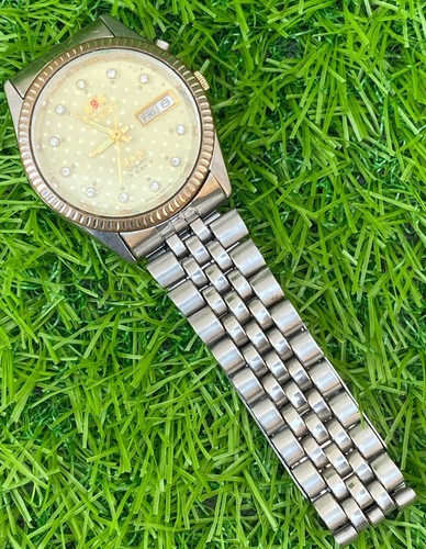 Orient TriStar Crystal Japan 46941 Auto Movement 21J Wristwatch for Restoration - Picture 8 of 16