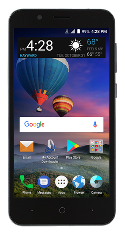 ZTE ZFive C 4G LTE 5″ 8GB 5MP PREPAID Android Smartphone for Tracfone (Z558VL)