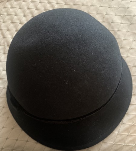 Nine West Velvet Accent Cloche - Black - Picture 4 of 9