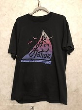 VTG 80s Lake Tahoe Boat Water River Made In USA XL 3D Print