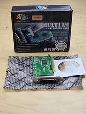 SYBA PCI Multi I/O Controller Card Brand New Sealed Parallel Port Serial VTG PC