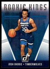 2018-19 DONRUSS ROOKIE KINGS JOSH OKOGIE RC MINNESOTA TIMBERWOLVES #14