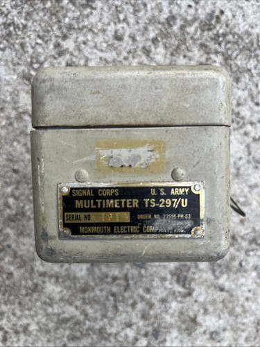 Vintage US Army TS-297/U Multimeter