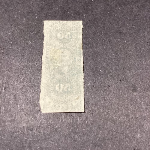 Scott#R57A Used 50c LEASE BOB Revenue Stamp-US - Picture 2 of 2