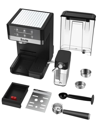 Espresso Machine 20 Bar Cappuccino Latte Coffee Espresso Maker Auto Milk Frother - Picture 6 of 6
