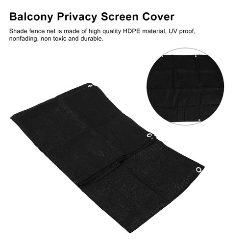 3M Outdoor Privacy Net Patio Balcony Sun Screen Garden UV Proof Shade Sunshade - Picture 5 of 12