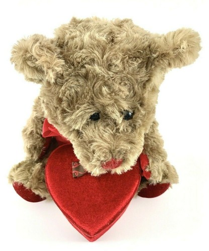 DAN DEE Collector's Choice 10" Valentine's Day Plush Teddy Bear w/ Gift Box. VGC - Picture 2 of 8