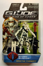MOC GI Joe: The Rise Of Cobra STORM SHADOW ARCTIC THREAT 3.75 (2009 Hasbro)