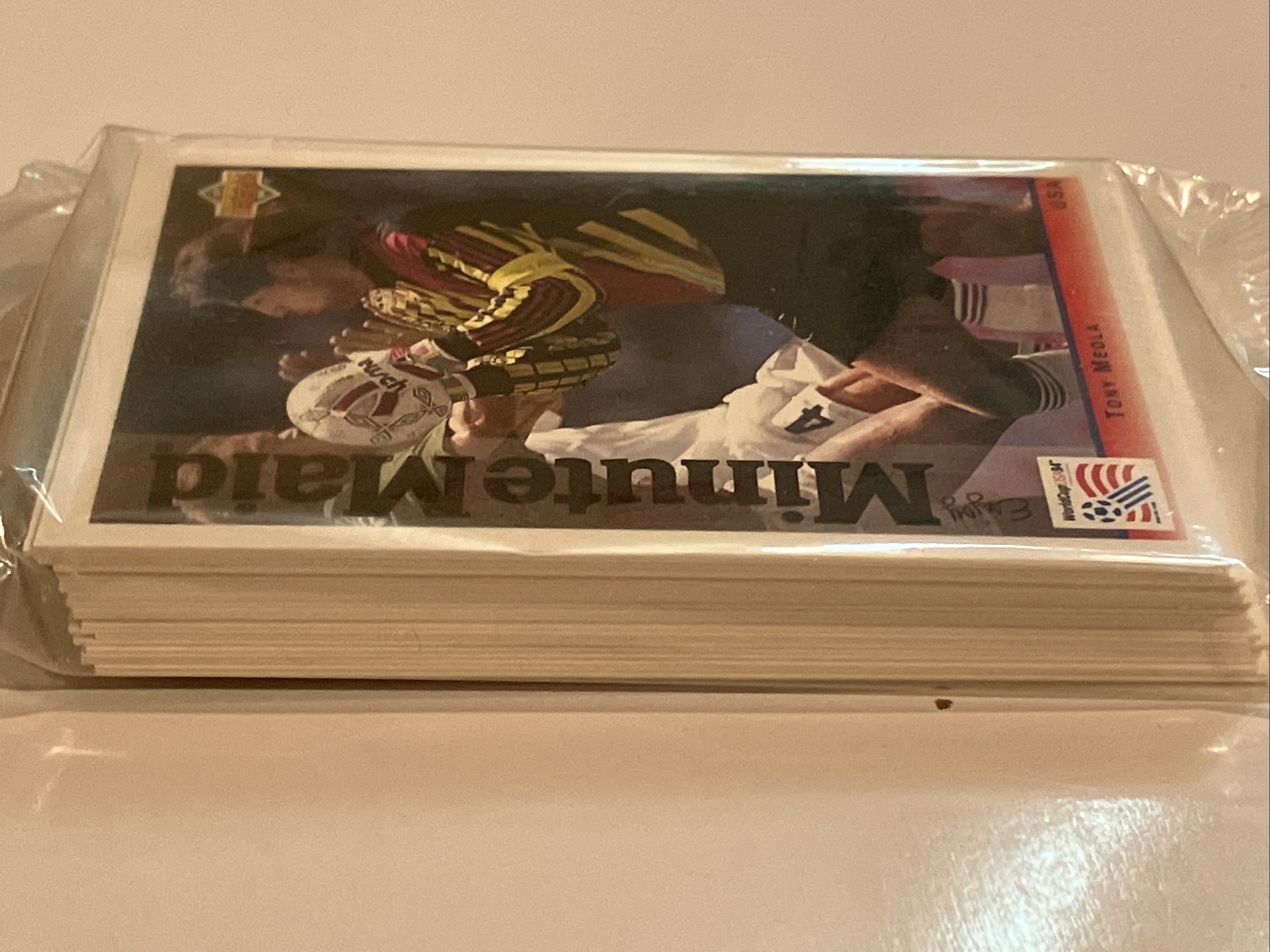 1994 Upper Deck World Cup Preview USA '94 Enjoy Minute Maid Complete Set (1-25) - Picture 3 of 3